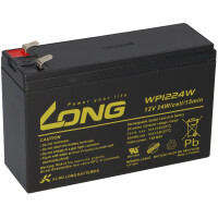 Kung Long WP1224W Bleiakku AGM 12V 6Ah Hochstrom 1