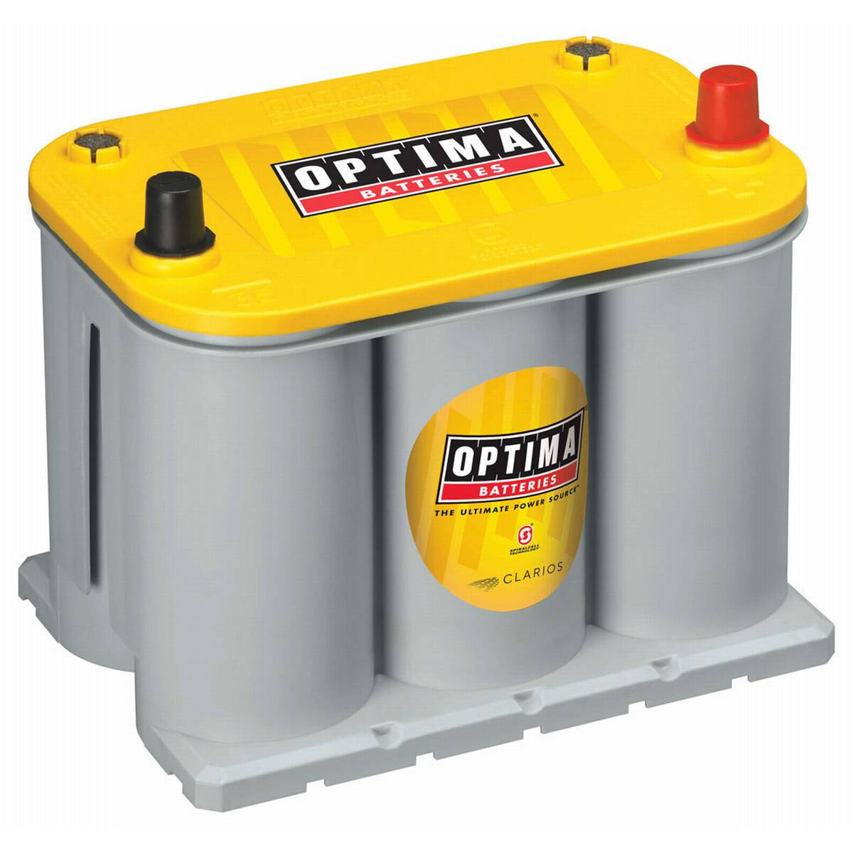 Optima Yellow Top YT R - 3.7, 12V 48Ah, AGM Zyklenfest, SpiralcellTech.