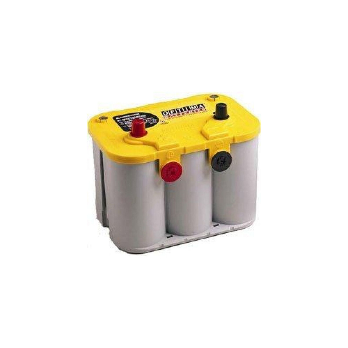 Optima Yellow Top YT U - 4.2, 12V 55Ah, AGM Zyklenfest, SpiralcellTech.
