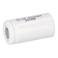 NiCd SUB-C Zelle 2000mAh Hochtemperatur 1