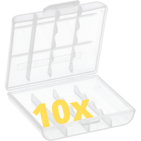 10x Aufbewahrungsbox Akkubox für 4x productbox