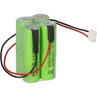 NiMH4820Q 4,8V NiMH Akku 1800mAh 20cm Kabel + Stecker