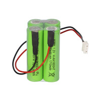 Notleuchten-Akku 4,8V 1800mAh NiMH 32 cm Kabel 2