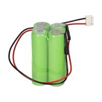 Notleuchten-Akku 4,8V 1800mAh NiMH 32 cm Kabel 5