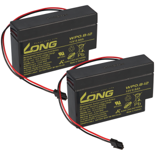 Kung Long WP0.8-12H 12V 0,8Ah Heim und Haus Stecker AGM Blei Batterie