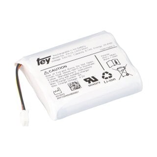 Li-Ion Akkupack 3,6 V 8,7 Ah (29 Wh) 1S3P – Panasonic NCR18650TB, Kabel & Stecker