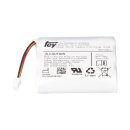 Li-Ion Akkupack 3,6 V 8,7 Ah (29 Wh) 1S3P – Panasonic NCR18650TB, Kabel & Stecker