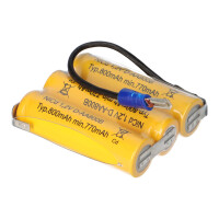 Notleuchtenakku 3,6V 800mAh NiCd F3x1 – AA/Mignon &nda