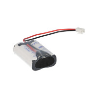 Saft Notleuchten-Akku 2,4V 4000mAh NiMH F1x2 JST-VHR-2N-200 