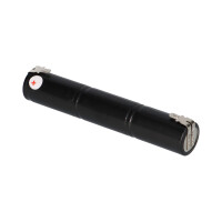 Notleuchtenakku 3,6V 1500mAh L1x3 Sub-C – Faston +6,3/