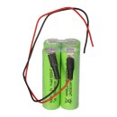 Akkupack für Notbeleuchtung NiMH 4,8V 1800mAh AA...