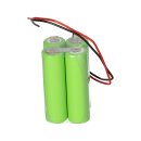 Akkupack für Notbeleuchtung NiMH 4,8V 1800mAh AA L2x2 Kabel 20cm