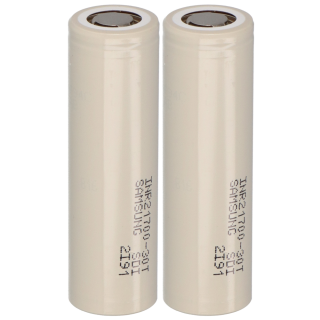 2x Samsung INR21700-30T 3,6V 3000mAh 35A Li-Ion-Akku