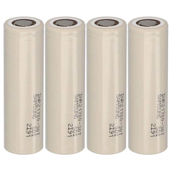 4x Samsung INR21700-30T 3,6V 3000mAh 35A gallery