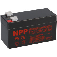 NPP Blei-Akku NP12-1.2 12V 1,2Ah gallery