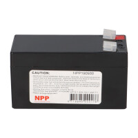 NPP NP12-1.2 AGM Akku 12V 1,2Ah – passend für Ala