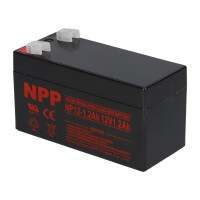 NPP NP12-1.2 AGM Akku 12V 1,2Ah – passend für Ala