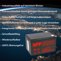 NPP NP12-12 AGM Akku 12V 12Ah &n gallery 4_2nd