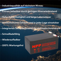 NPP NP12-3.2 AGM Akku 12V 3,2Ah  gallery 6_2nd