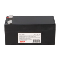 NPP NP12-3.2 AGM Akku 12V 3,2Ah – passend für Not