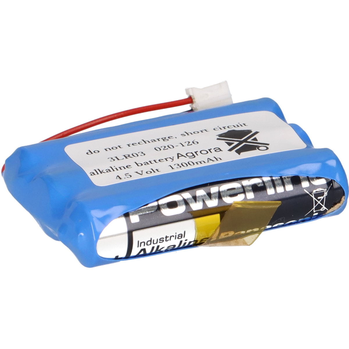 Batteriepack 4,5V F1x3 Micro AAA Kabel + Stecker kompatibel Safe-O-Tronic 38400200