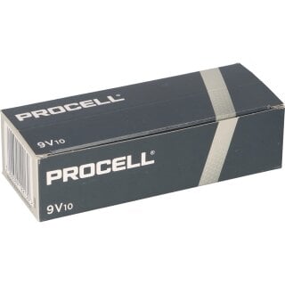 Duracell Procell MN1604 9V-Block Originalkarton (10St.)