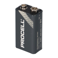10x Duracell Procell MN1604 9V Block Batterie - passend f&uu