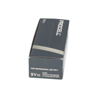 100x Duracell Procell MN1604 9V Block Batterie - passend f&u