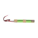 Akkustange NiMH 2,4V 1800mAh AA Hochtemperatur Notlicht Kabel 20cm L21NIMH1800