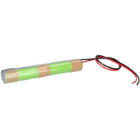 Akkustange NiMH 2,4V 1800mh AA Hochtemperatur Notlicht Kabel