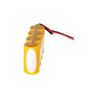 Notleuchten-Akku 4,8V 4000mAh NiCd F1x4 20 cm Kabel 5