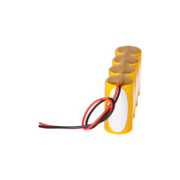 Notleuchten-Akku 4,8V 4,0Ah NiCd F1x4 Notleuchten HT 20cm Ka