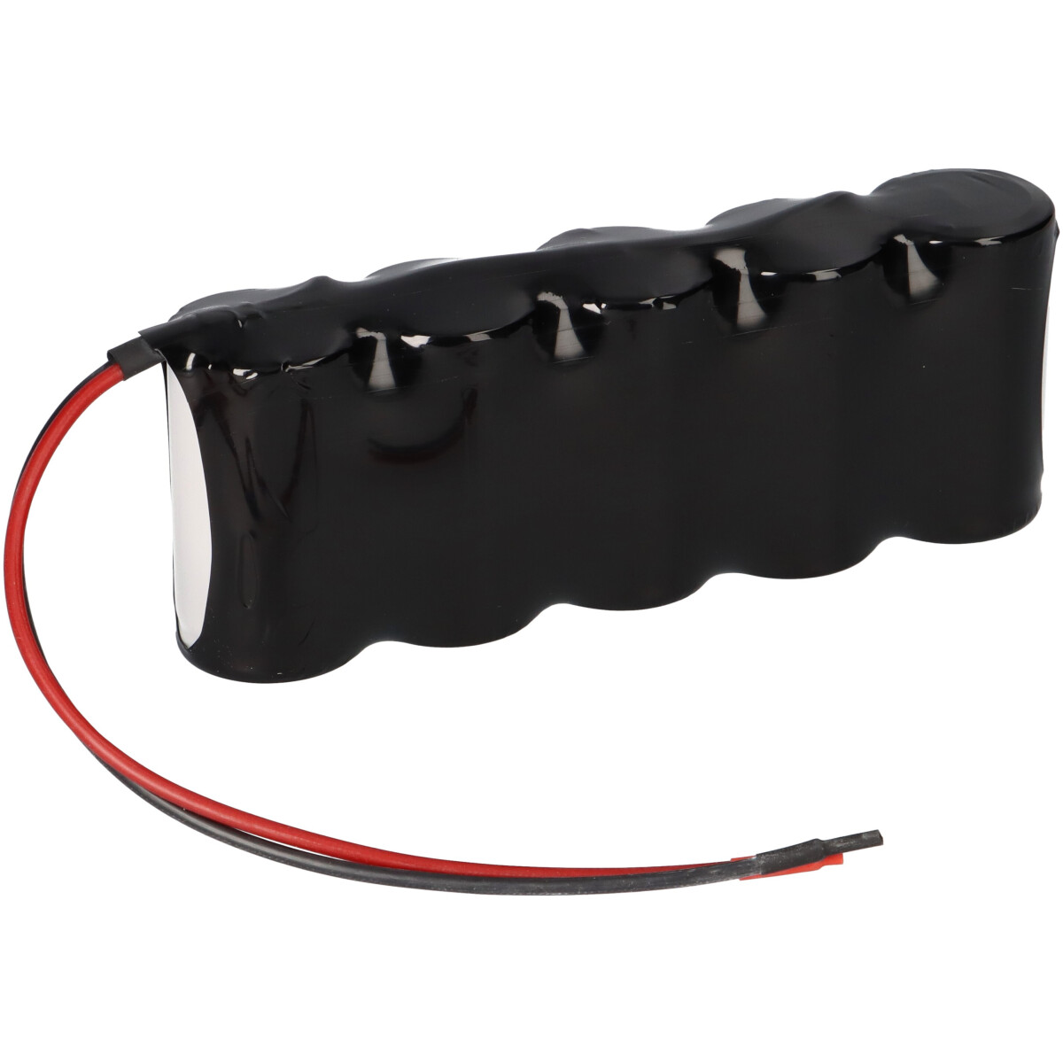 Notleuchten-Akku 6V 4,0Ah NiCd F1x5 – Hochtemperatur – 20cm Kabel – F51NICD4000