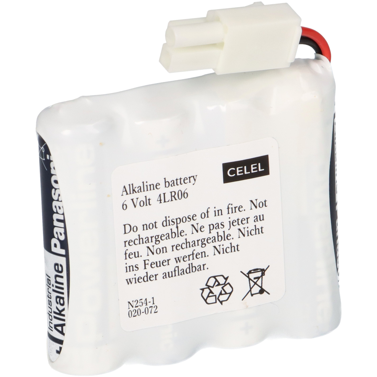 6 Volt Batteriepack kompatibel SAG Schlagbaum Schließanlage Typ 3850000.020.000