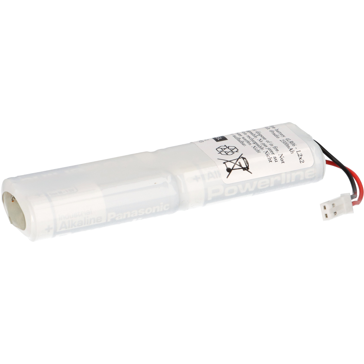 6V Batteriepack L2x2 kompatibel zu SAG: 5009501 + Stecker JST SYP02TV