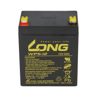 AGM Akku 12V 5Ah kompatibel 4,5Ah 5,4Ah Accu Batterie 3