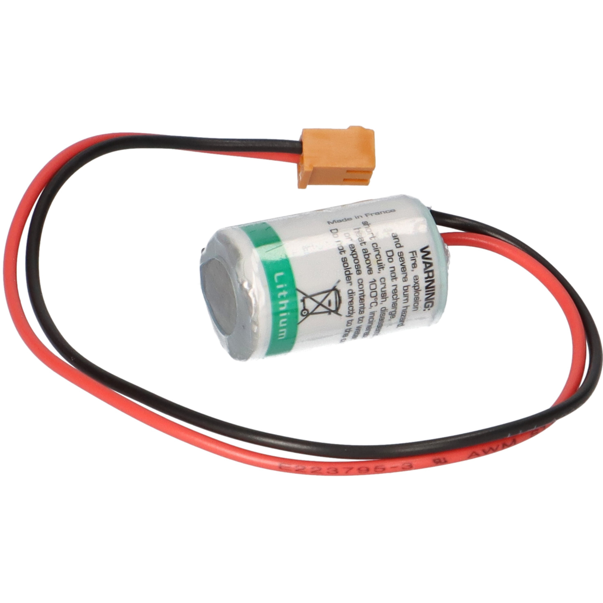 CPM2A-BAT01 Batterie kompatibel Omron CJ1, CPM2A, CQM1H, NS7 mit Stecker