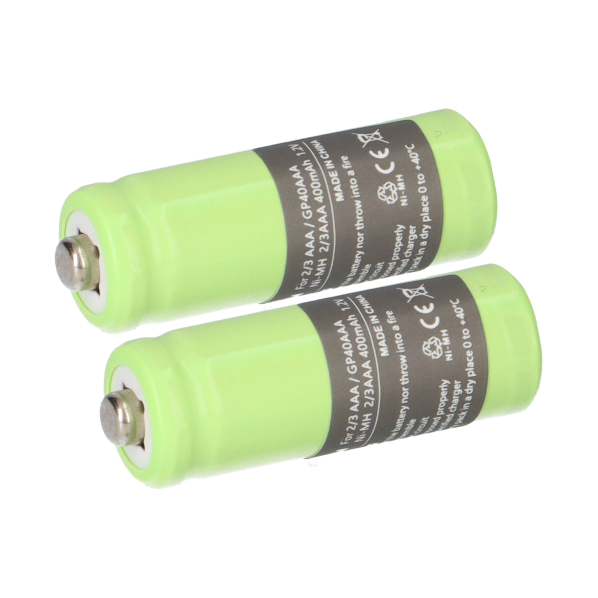 Telefonakku 2x Ni-MH 1,2V 400mAh Hagenuk Classico