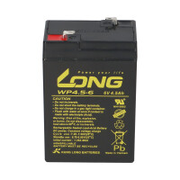Kung Long WP4.5-6 AGM Akku 6V 4,5Ah – passend für