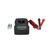 Kraftmax XT1 Batterietester für AA, AAA, C, D, 18650 &a
