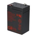 CSB Bleiakku 6V 4,5Ah  GP645F1 AGM Bleibatterie wartungsfrei