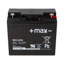 Bleiakku maxx 12V 23Ah MB12-23HC AGM wiederaufladbar zyklenfest
