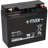 Bleiakku + maxx 12V 23Ah MB12-23HC AGM w gallery