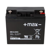 maxx MB12-23HC AGM Akku 12V 23Ah – passend für US