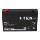 Bleiakku + maxx - 6V 7Ah MB6-7 AGM wiederaufladbar