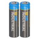 2x WSB Industrial IFR 14500 AA Solar Akku LiFePO4 3,2V 600mAh