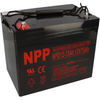 NPP Blei-Akku AGM NPD12-75 12V 75Ah gallery