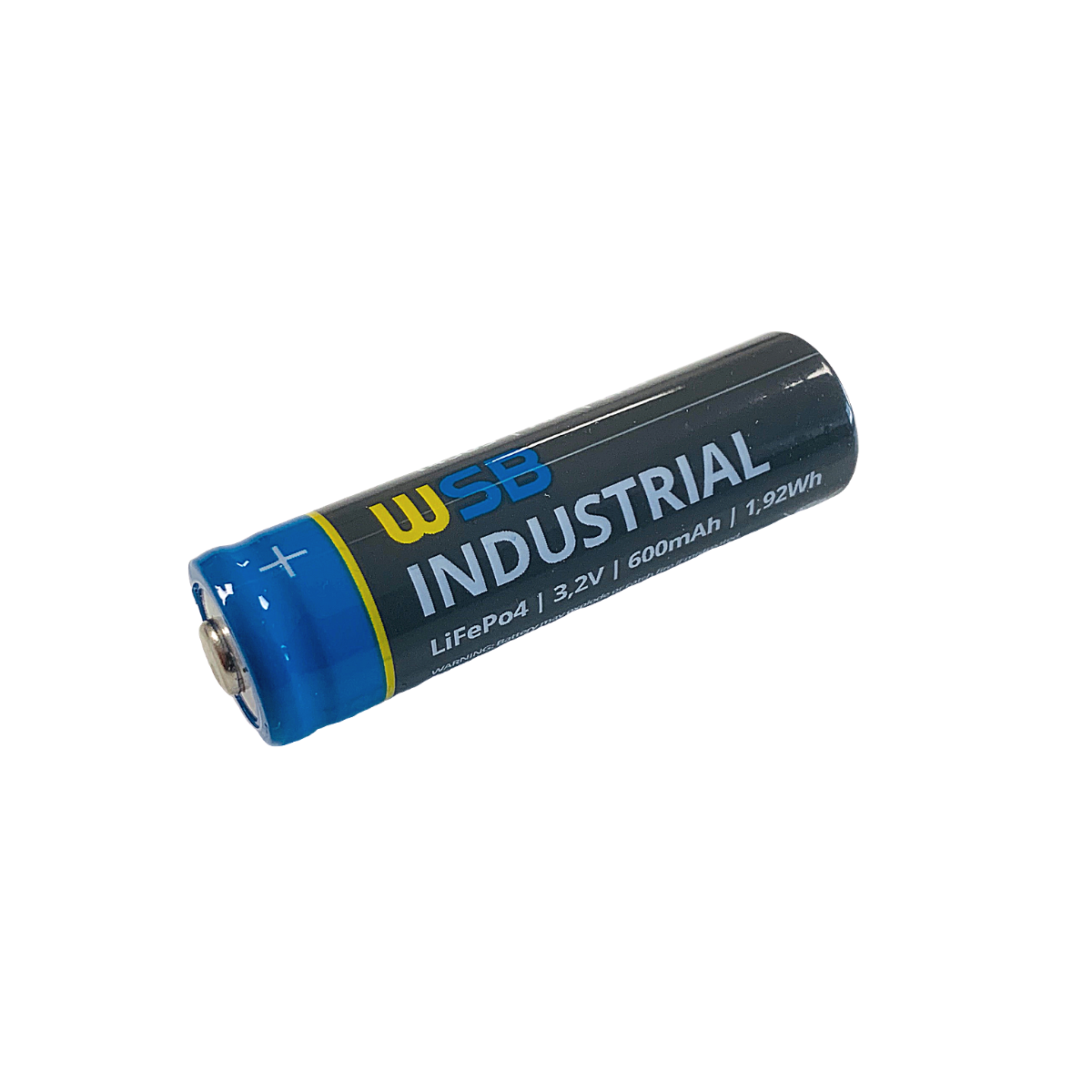 WSB Industrial IFR 14500 AA Solar Akku LiFePO4 3,2V 600mAh AMZ