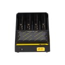 SET Nitecore D4 + 8x 14500 AA Solar Akku LiFePO4 3,2V 600mAh