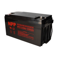 NPP NPD12-65 AGM Deep-Cycle Bleiakku 12V 65Ah zyklenfest 6
